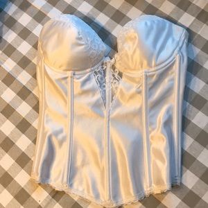 Sexy white corset top size 34C